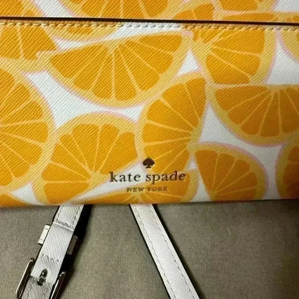 Kate Spade Sadie Orange Slice Crossbody Handbag. Two Pieces  NWT